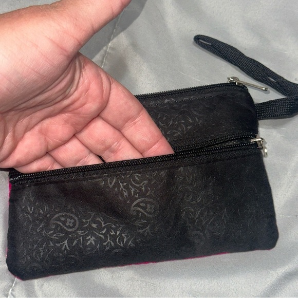 Indian Style Embroidered Elephant Wristlet Travel Colorful 6.75x4.25in Unique - Picture 4 of 10